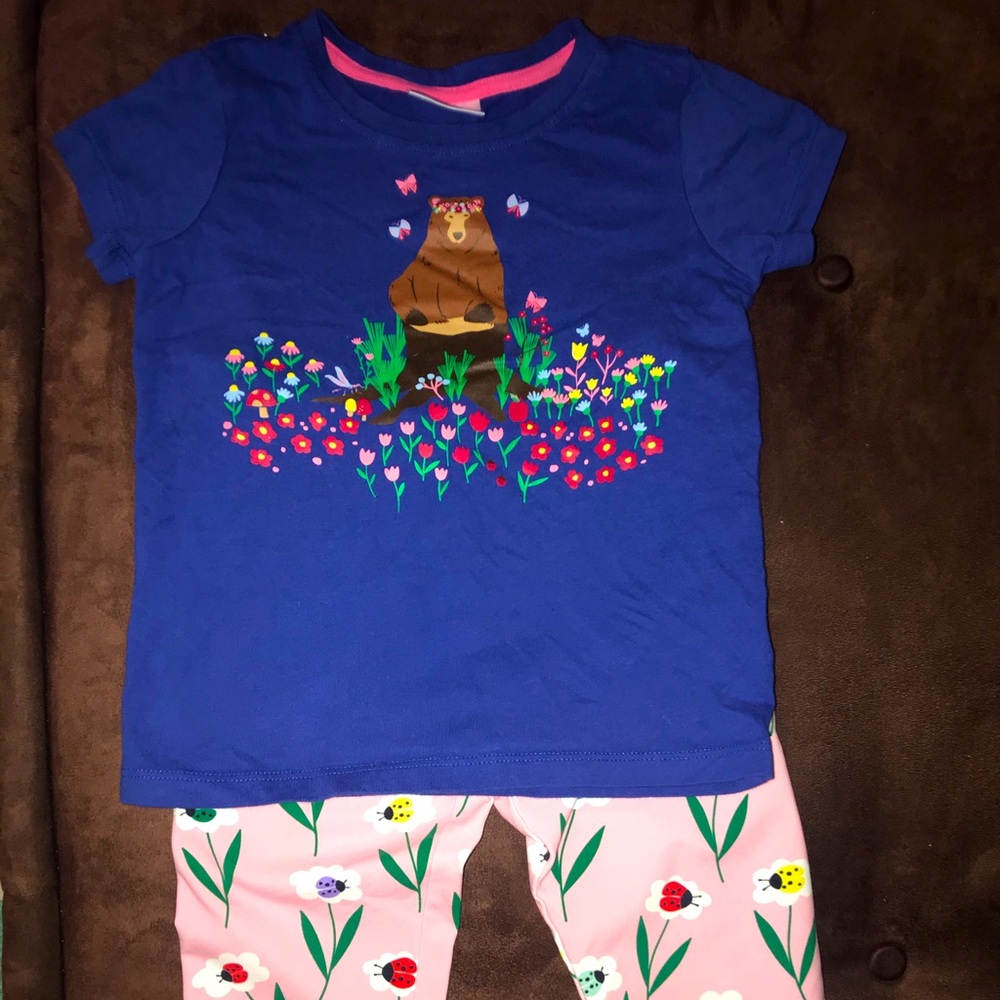 Hanna Andersson Bear Marching Set Size 110 (5)
